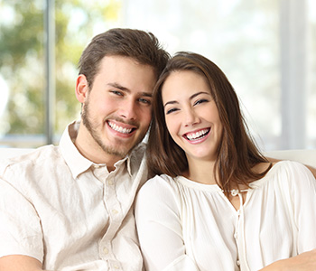 Happy young couple