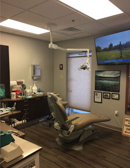 Dental examination room