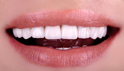 woman smiling